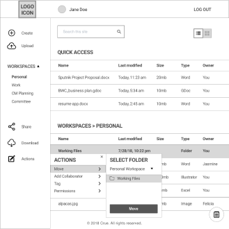 dashboard screen